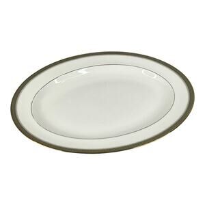 Royal Doulton OVAL SERVING PLATTER 13" Large Plate Clarendon Bone China H4993